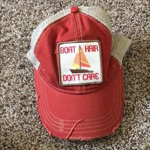 “Boat Hair Don’t Care” Trucker Hat